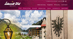 Desktop Screenshot of laterndlhof.com