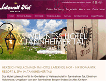 Tablet Screenshot of laterndlhof.com